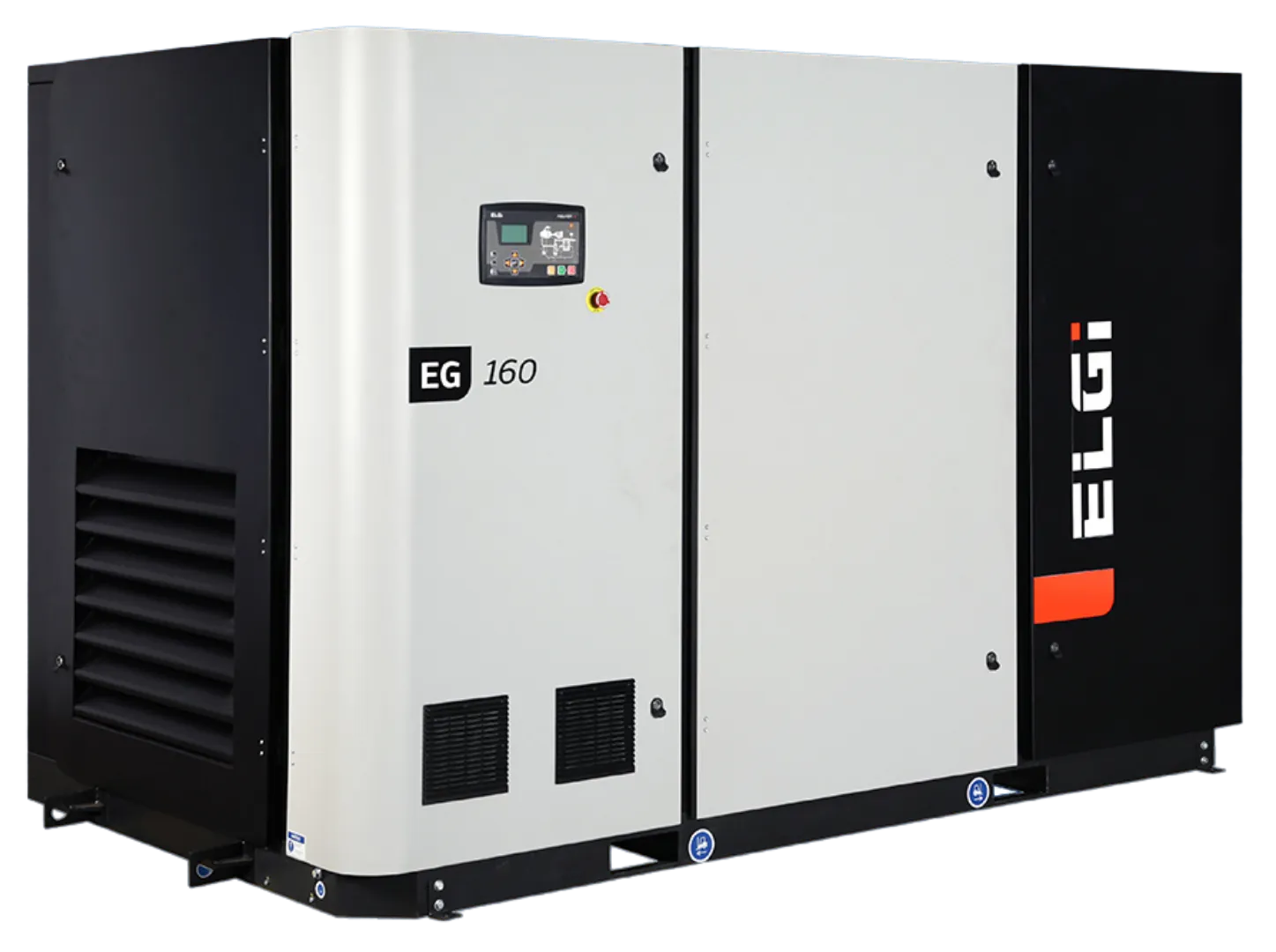 Compressor de ar parafuso ELGi Série EG 90-160 kW para alta demanda industrial