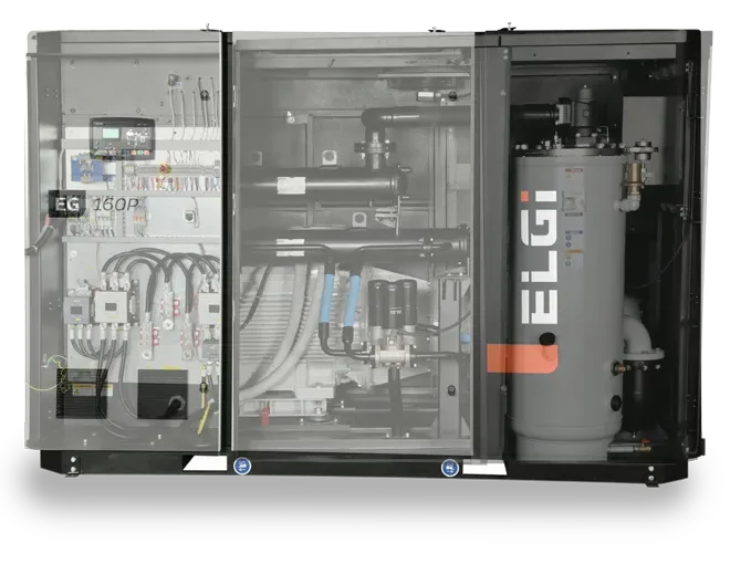 Compressor ELGi Série EG 90–160 kW