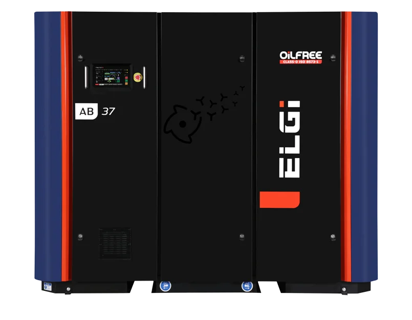 Série AB ELGi Compressor isento de óleo ELGi Série AB com injeção de água